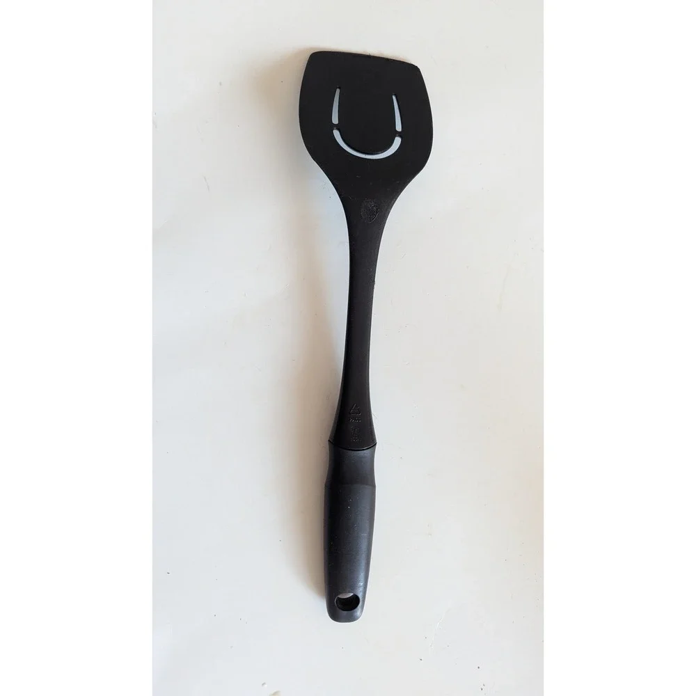 GoodCook Black Nylon Slotted Turner Spatula Heat Resistant Kitchen Tool 13 inch